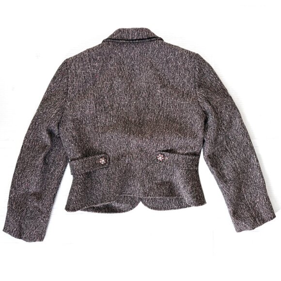 Tahari Cropped Tweed Blazer - Picture 11 of 12